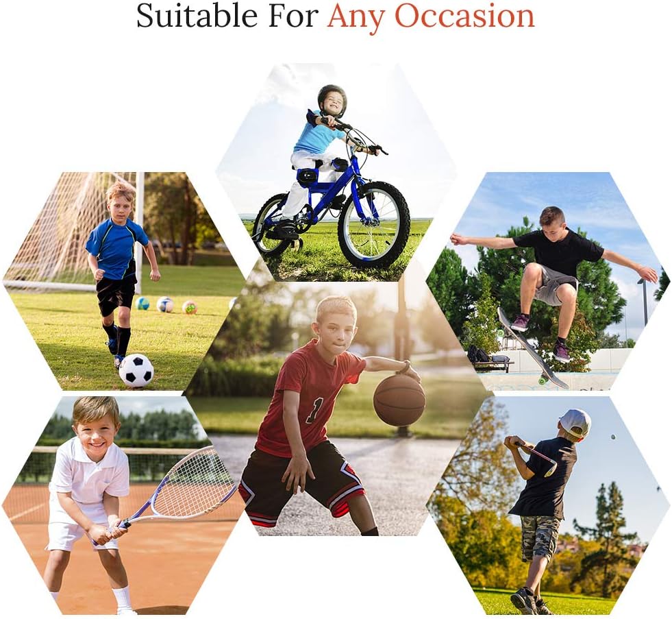 2/3/4 Pcs Boys Girls Base Layer Athletic Compression Leggings and Shirts Thermal Underwear Set Running Pants Tights - Image 5