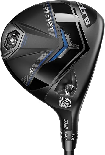 Cobra DS-ADAPT X Fairway Wood, Left Hand, Men's, Carbon