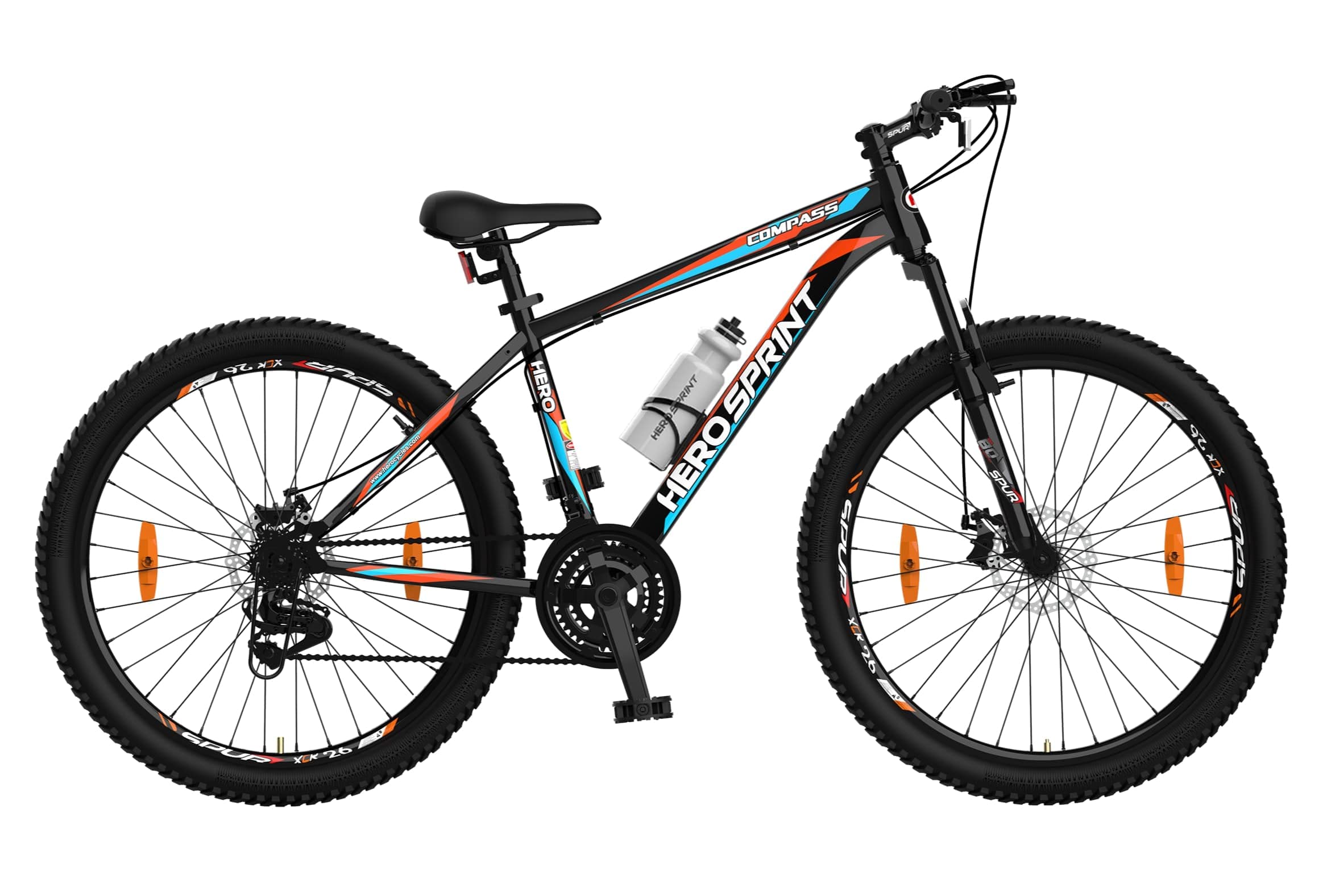 See full amazon price history chart for Hero Sprint Compass 21S 29T Front Mountain Bike , Black , 17 Inches Frame For Unisex Hero Sprint Compass 21S 29T Front Mountain Bike , Black , 17 Inches Frame For Unisex (B09PVRWX3T) Amazon Price History, Amazon Price Tracker