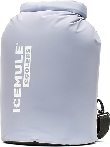 Mochila térmica con aislamiento clásico, manos libres, plegable, resistente al agua y de lados suaves. Esta hielera altamente portátil es una