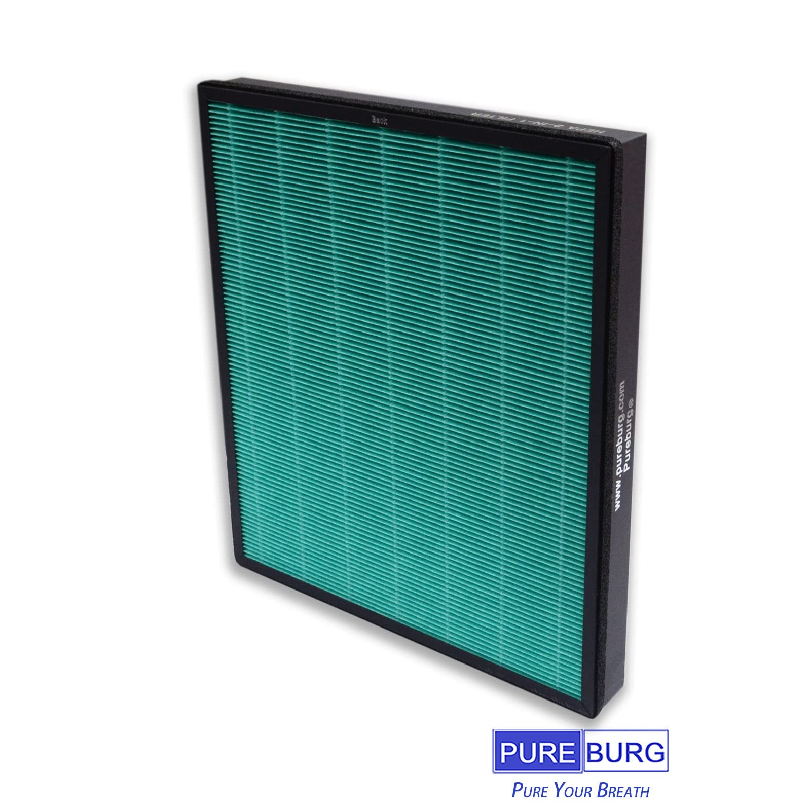 PUREBURG filtre de rechange compatible Coway Airmega 250/250S H13 charbon actif 2 en 1