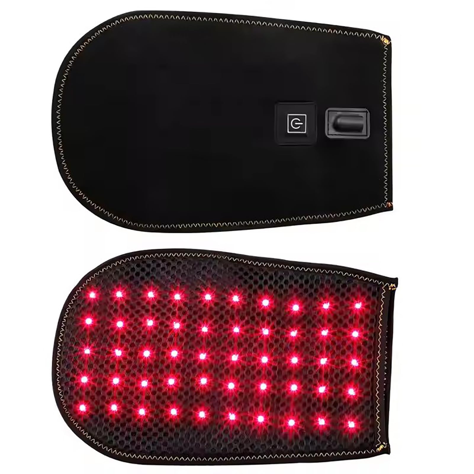 GOURIXIN Terapia de luz roja LED para Manos, Dispositivo de Fisioterapia con luz infrarroja cercana, Guante de rejuvenecimiento, Apagado automático a los 30 Minutos