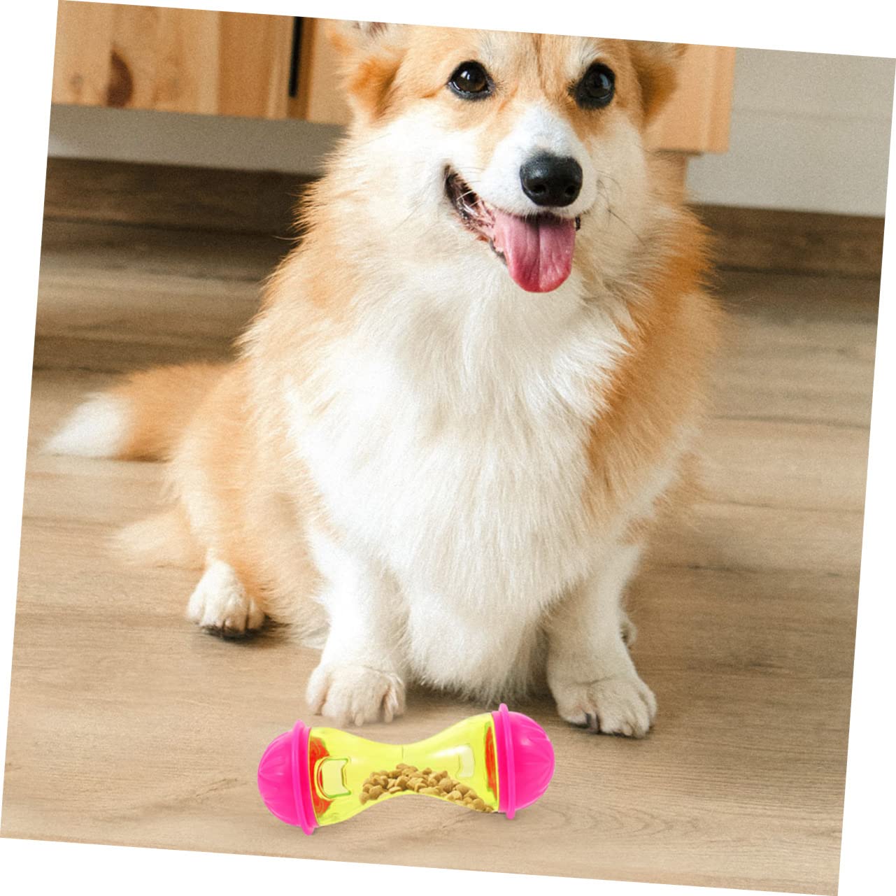 FRCOLOR 8piezas Dispenser De Comida para Mascotas Juguete Interactivo para Perros y Gatos Alimentador Lento y Divertido Diseño Forma De Hueso para Entrenamiento y Inteligente