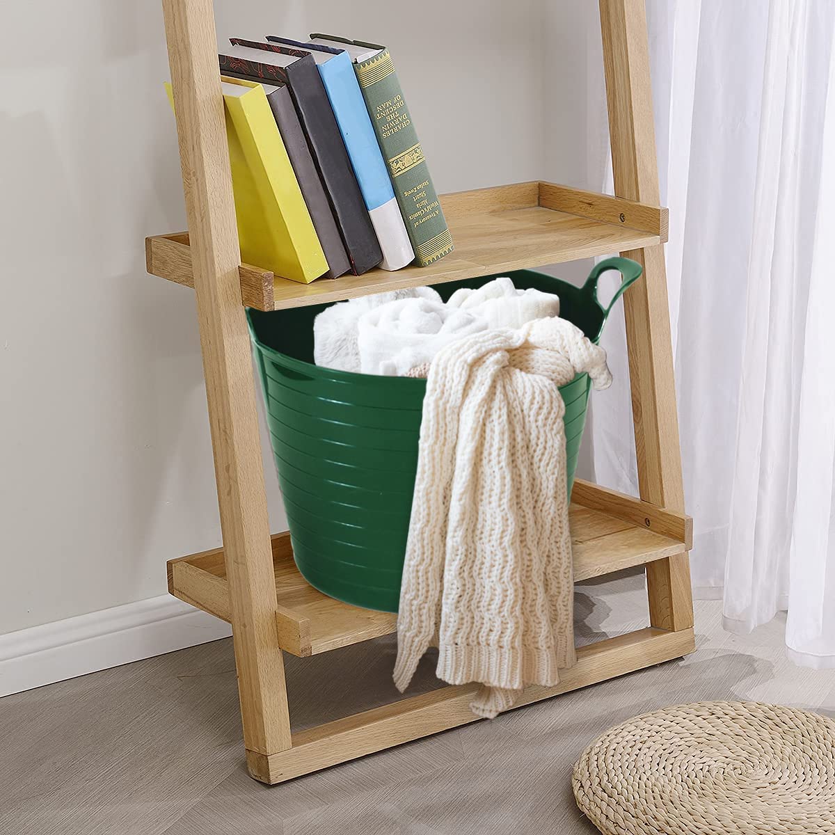 JMS We Create Smile Medium/Large/Extra Large Orange Flexi Tubs - Multipurpose Flexible Rubber