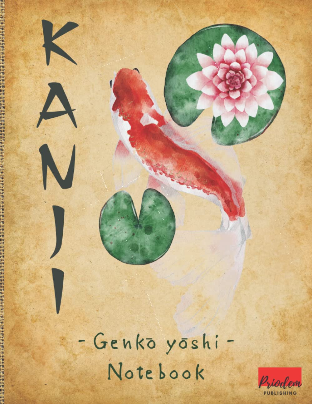 Buy Kanji writing book lined and Genkouyoushi paper alternating with