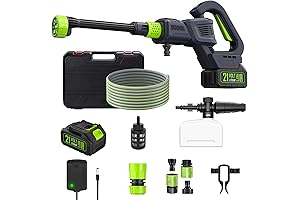 Cordless Power Washer 970 PSI - Powerful and Portable Freedom