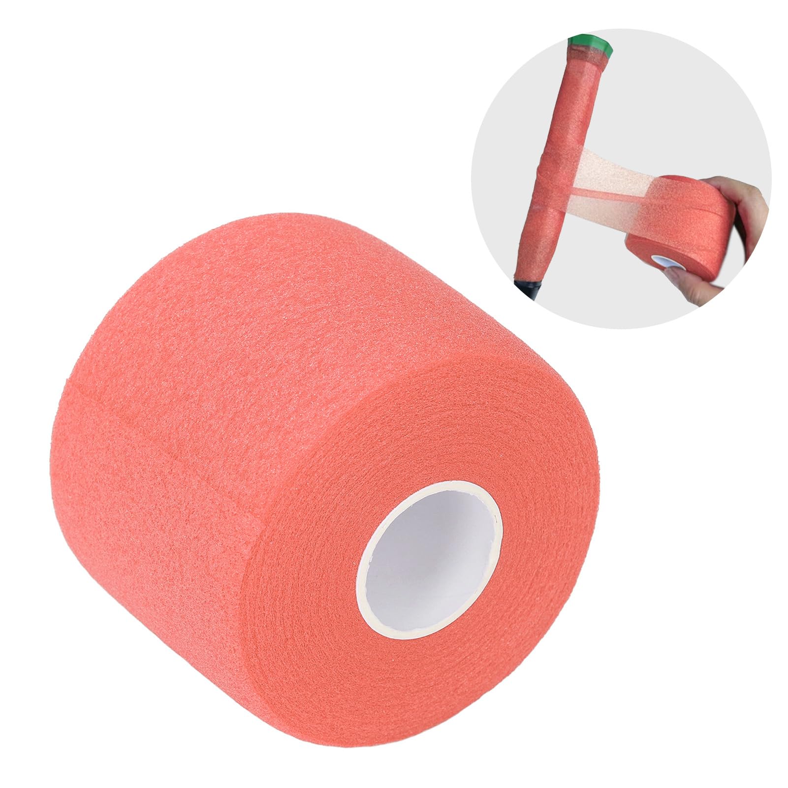 ZAWELIYO Ruban De Grip Pour Raquette De Badminton – Rouleau De 20 M X 60 Mm, Absorption De Choc, Ajustable, Anti-glisse, Confortable