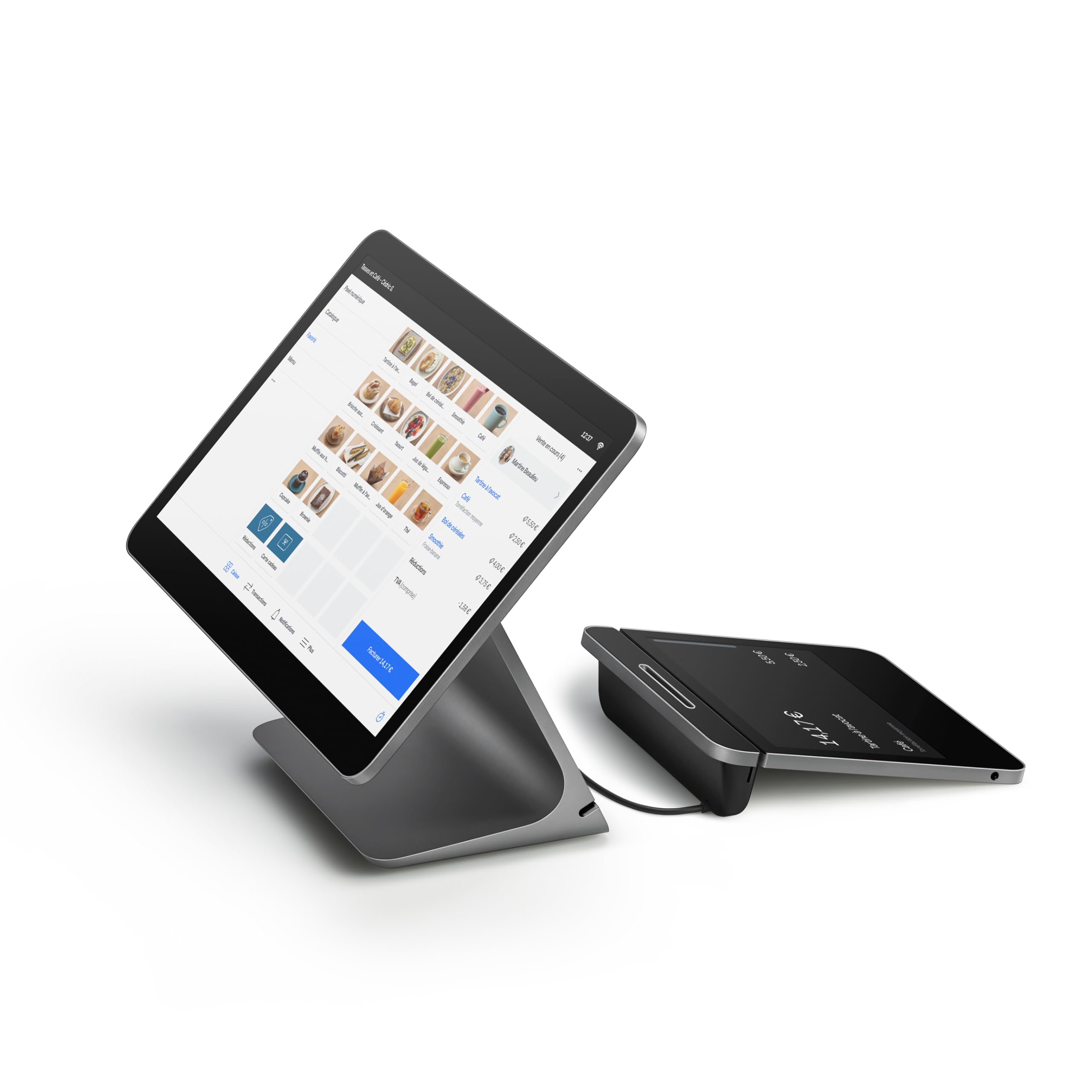 Square Register | Caisse Tactile, Caisse enregistreuse Tactile | Un Point de Vente Tout-en-Un avec Terminal de paiement intégré