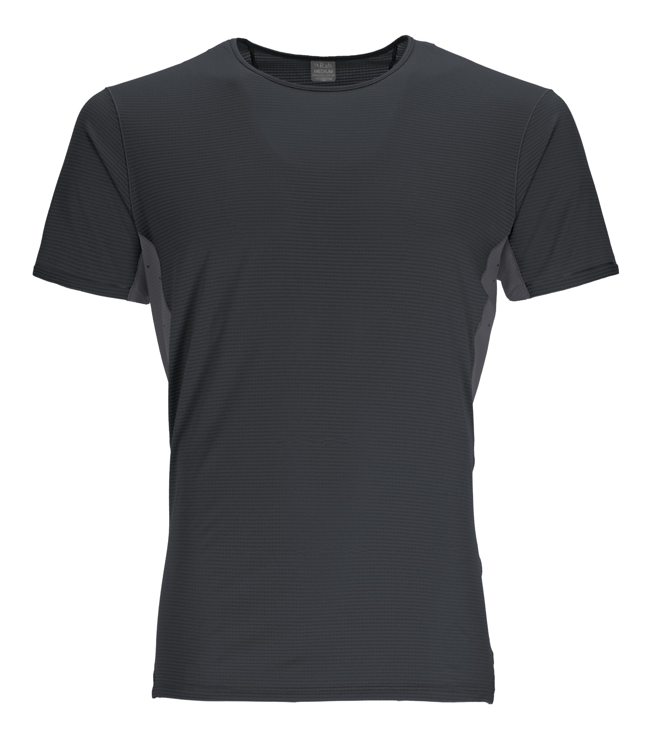Rab Men's Sonic Ultra Tee Lightweight Quick-Drying T-Shirt for Hiking & Trail Running - Beluga - X-Large