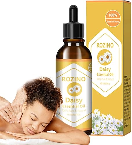 Miniatura 9 de Massage Therpy Oil, 100ml Natural Massage Oils, Scent Massaging Oil with A Natural Daisy Essence, Soothing Essentil Oils with Rich Skin Relaxation,
