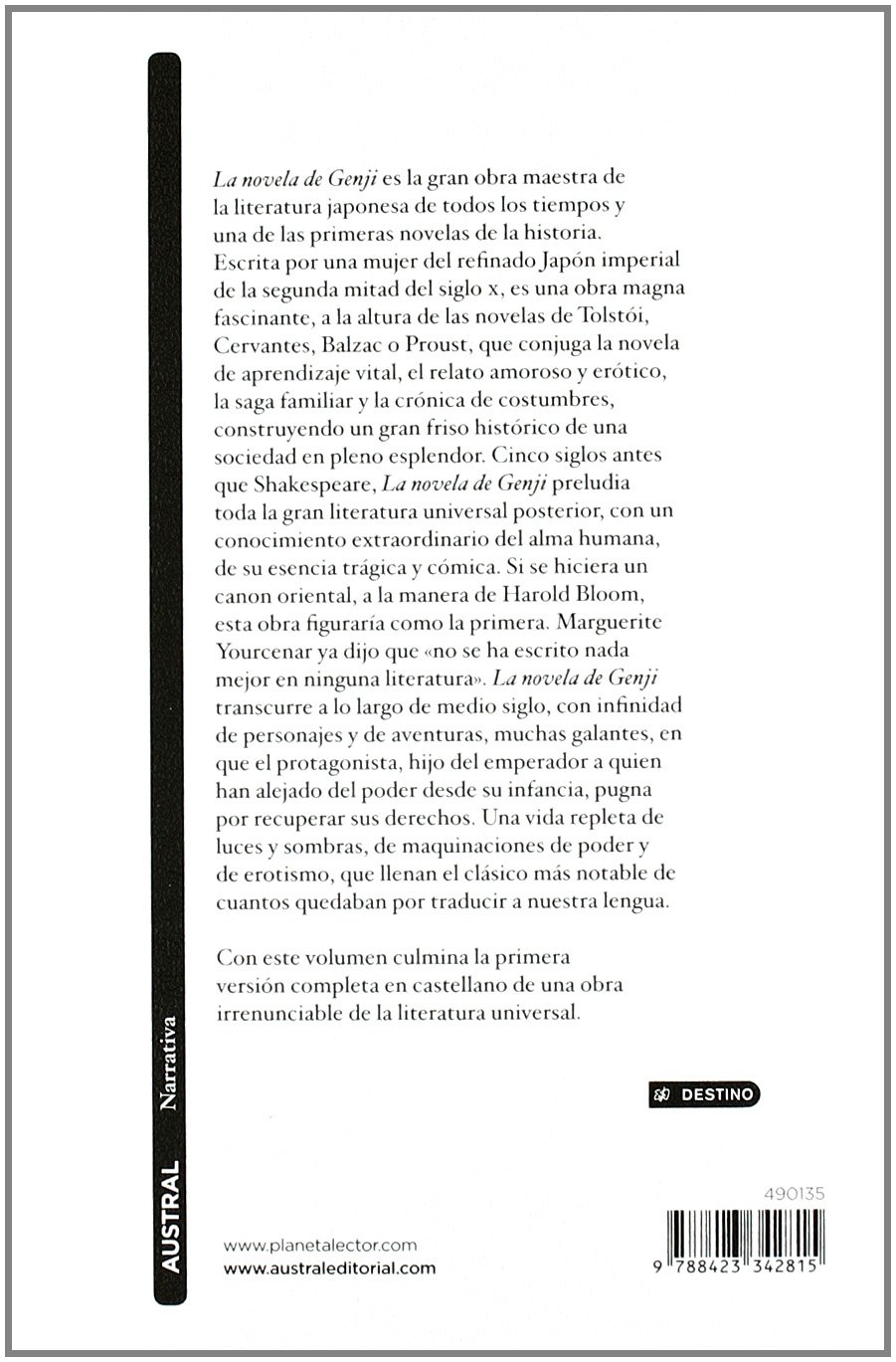 La novela de Genji ( 2 VOL )