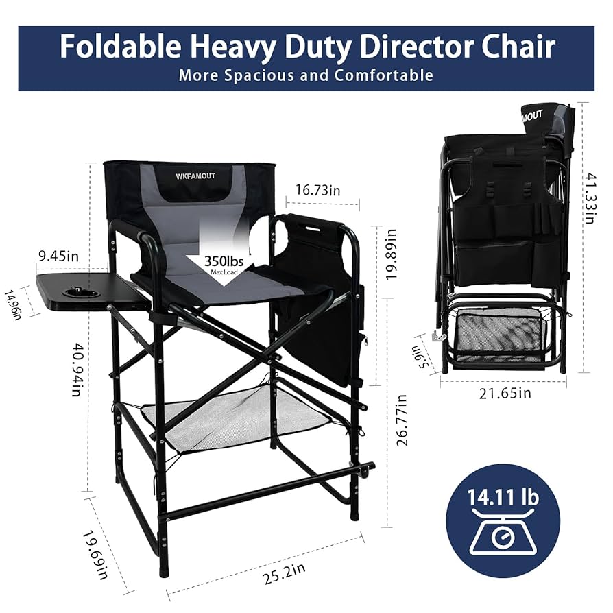 ⭕️ 【新品・2脚セット】　HangOut BF DirectorsChair Hang Out｜BF Directors Chair｜ディレクターチェア｜オリーブ