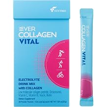 Vital | Electrolytes Powder No Sugar | Hydration Drink Mix with Hydrolyzed Collagen Peptide Powder | Recovery Drink After Exercise | 30 Stick Packets