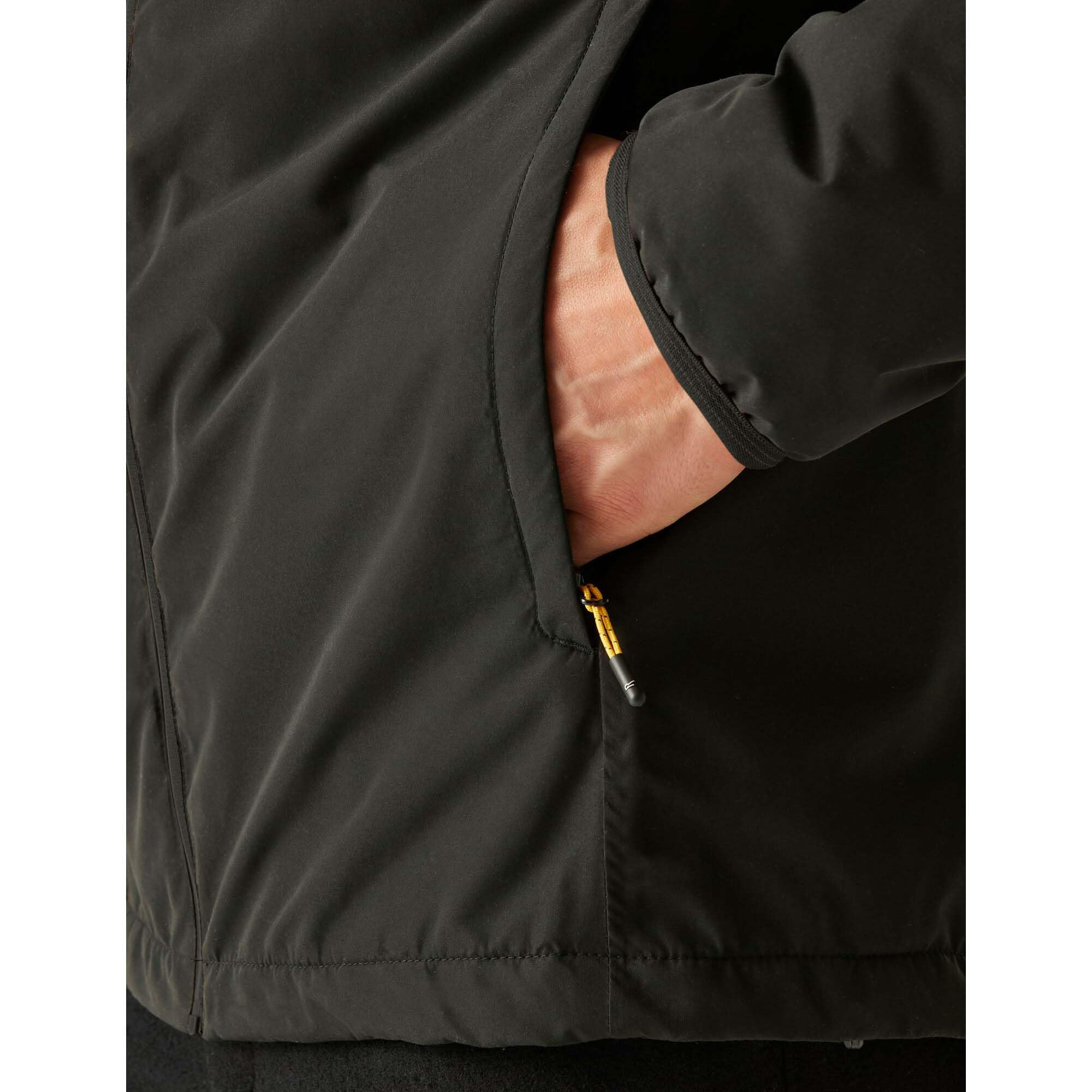 Regatta Hombre Chaqueta Impermeable Caspen, Black, M