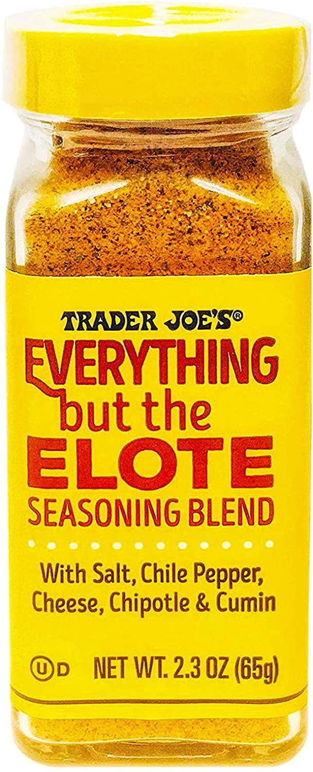 Trader Joe'sEverything But The Elote Seasoning Blend With Chile Pepper, Parmesan Cheese, Chipotle Powder, Cumin, Cilantro and Sea Salt Simply Delicious -New Version