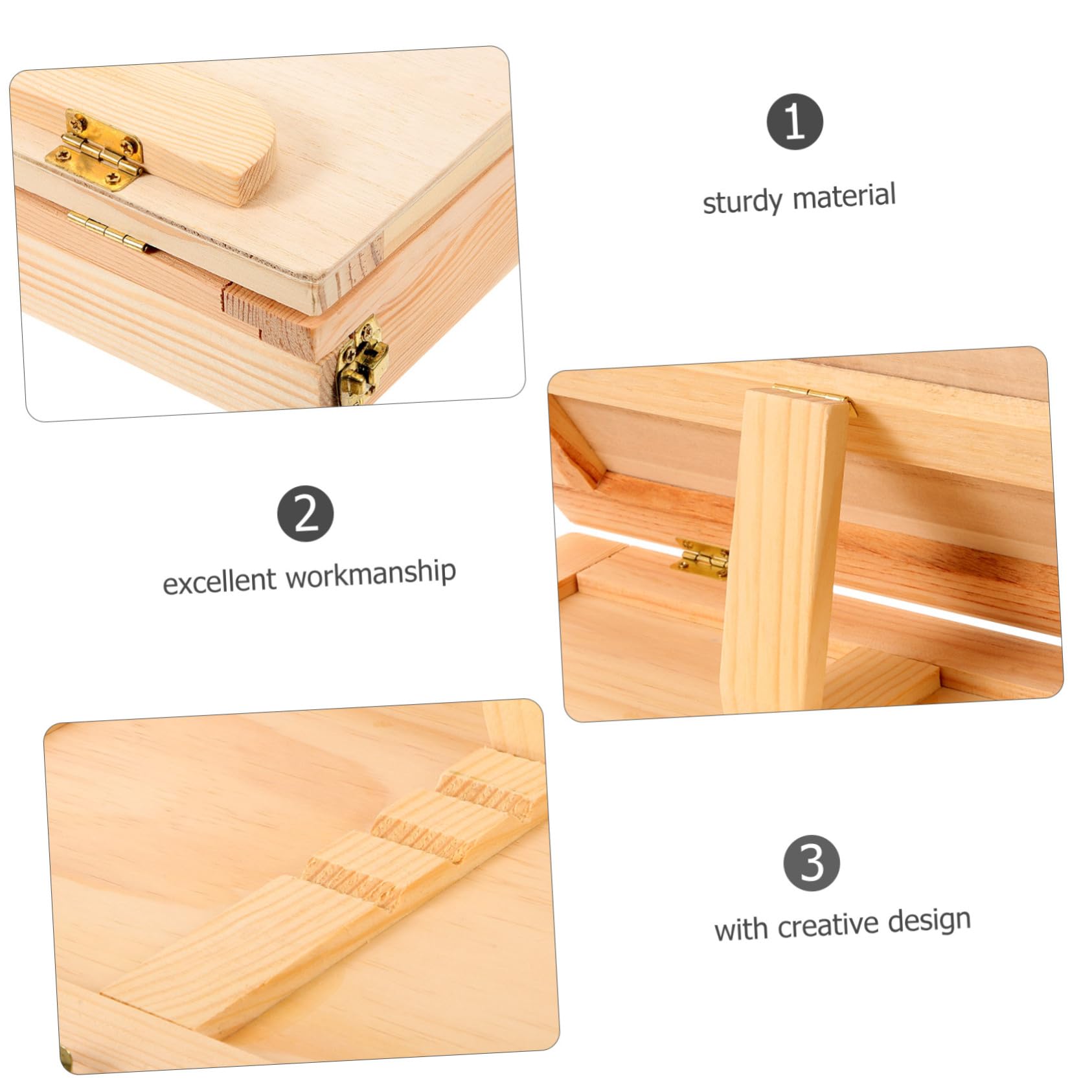 NUOBESTY Holz Zeichenplatte Künstler Skizzenbrett Malbrett Für Schüler Zeichnen Und Malen Tragbar Robust Mit Glatter Oberfläche Für Zeichenübungen