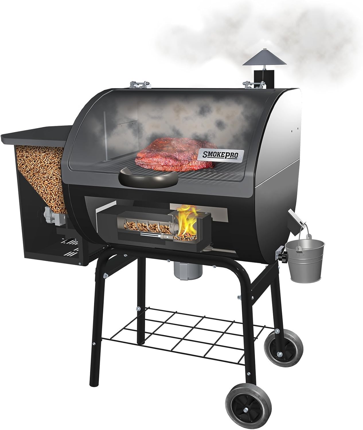 Camp Chef Smokepro Stx Review: Should You Buy It In 2024? 3 Camp Chef Smokepro Stx 24 Pellet Grill, Black (Pg24Stx)