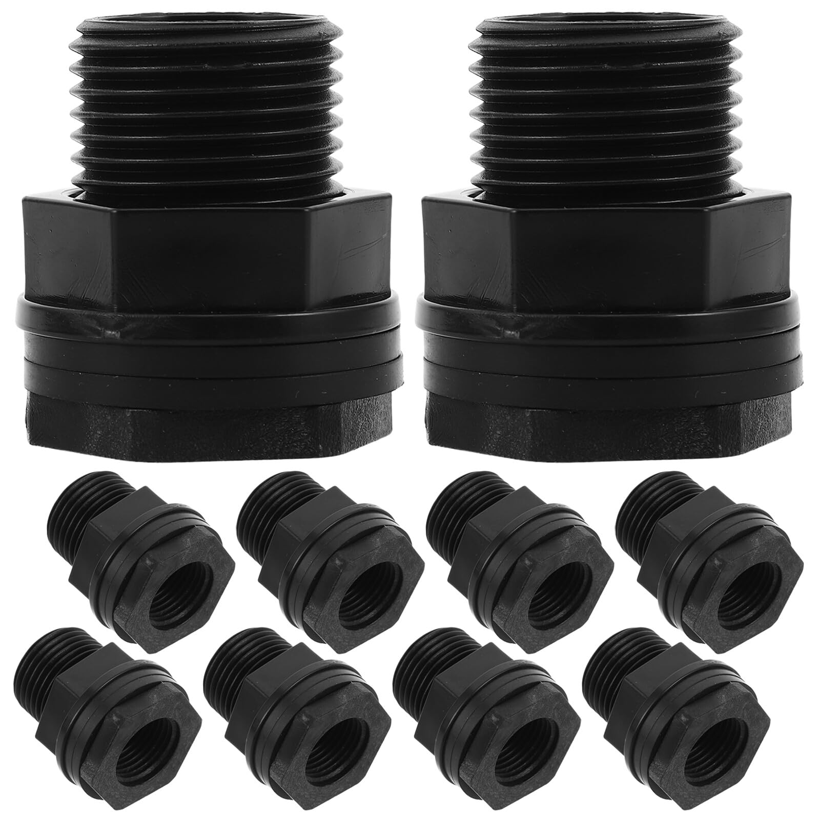 Connecteurs de tuyau arrosage NPT x GHT lot de 10 raccords de réservoir