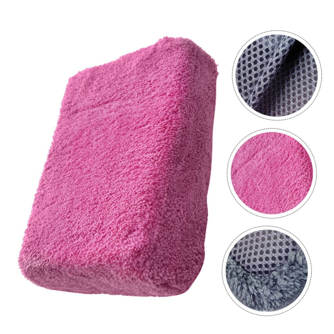 4piezas Guantes De Lavado De Absorbentes para Coche De Esponjas De Limpieza De Alta Limpieza De Automóviles Motos y Secado Rápido Rayones