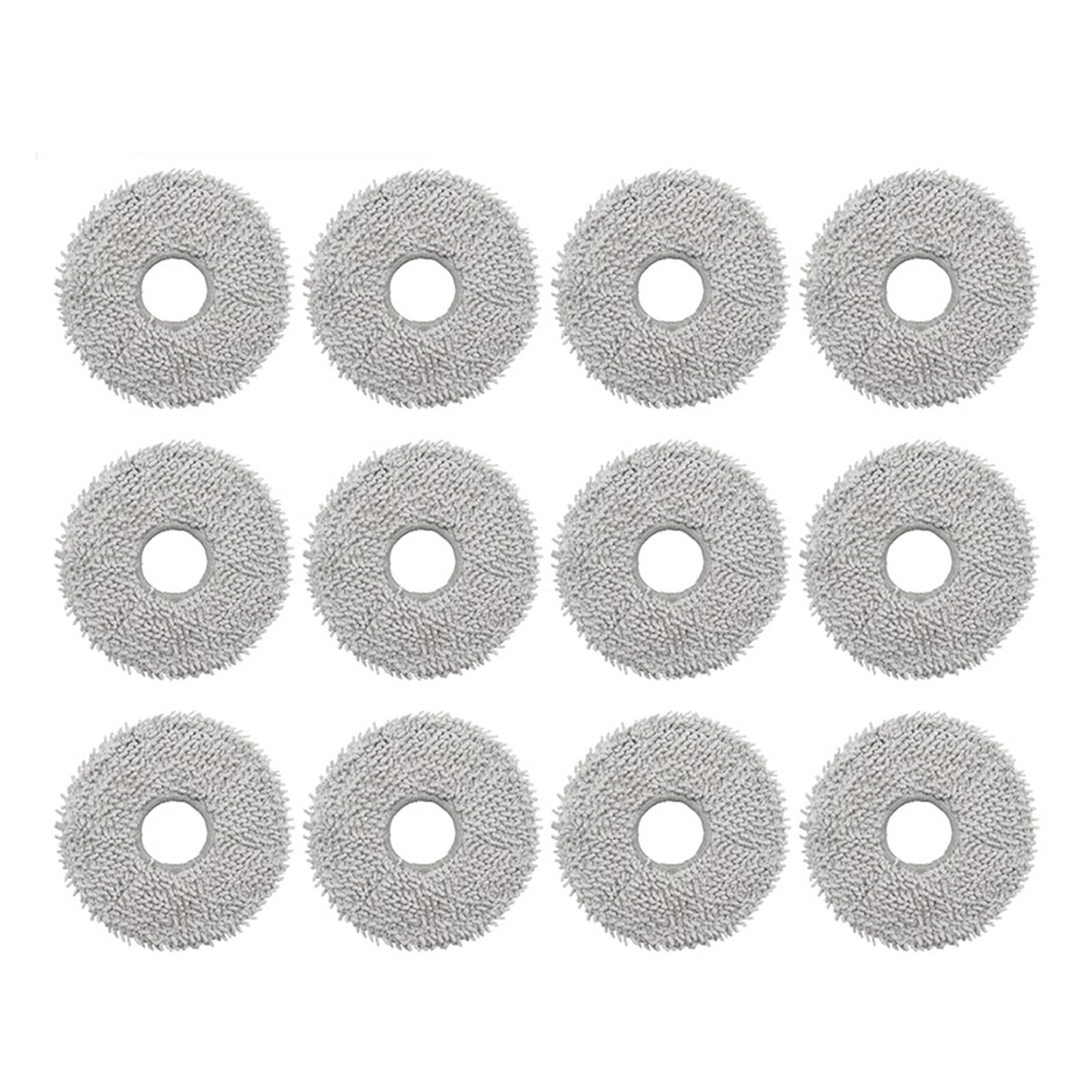 LMRXOFE Robot Mop Cloth, Compatible For Ecovacs, T30S T30S AI T30S PRO T30S PRO OMNI T30S COMBO Replacement Parts(12pcs)