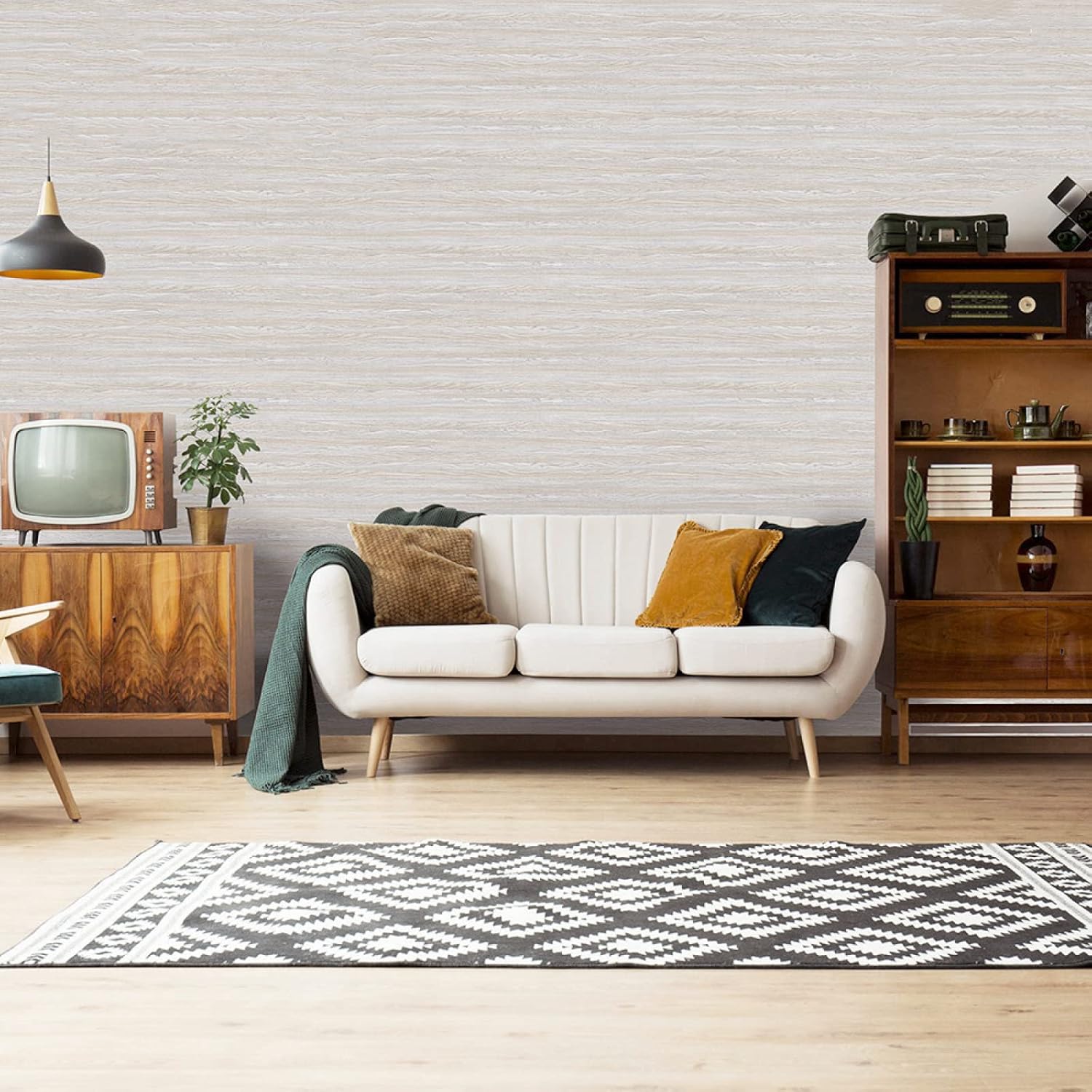 Contact Paper Peel and Stick Wood Grain Wallpaper Self