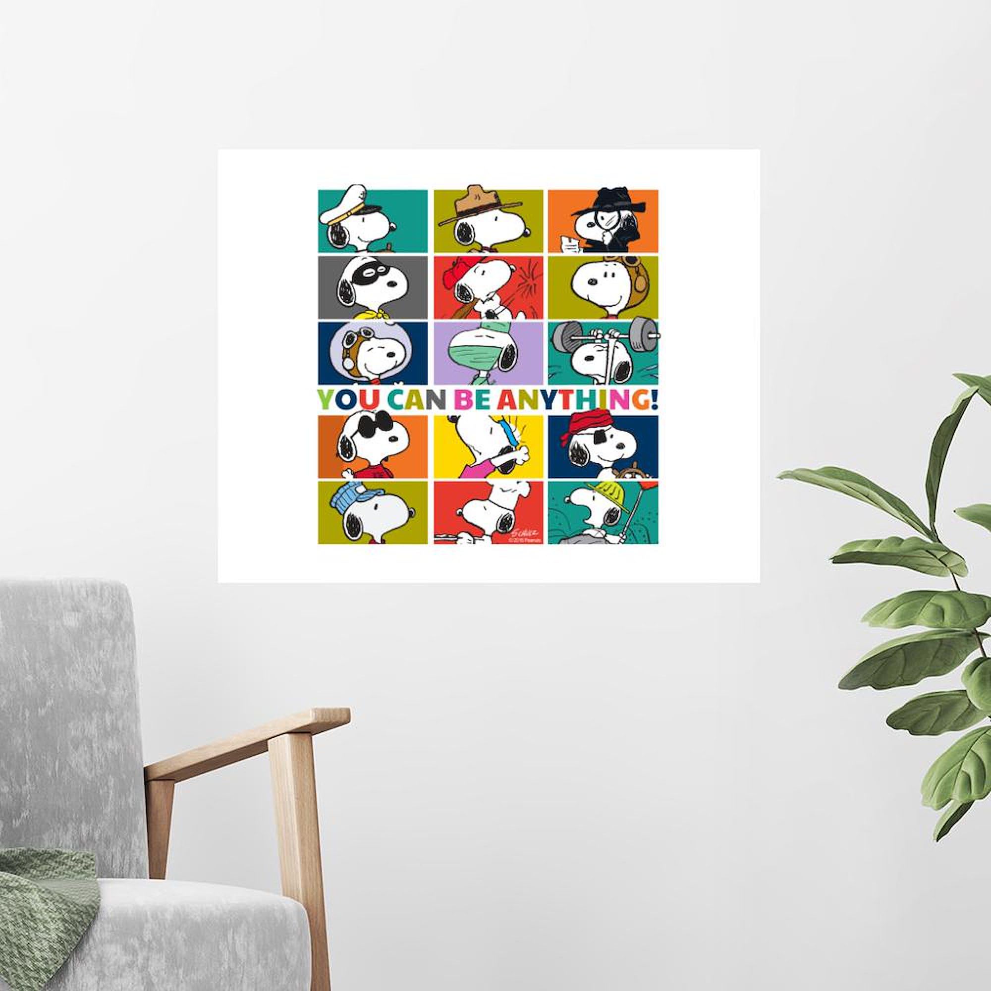 Amazon.com: CafePress Snoopy You Can Be Anything 16