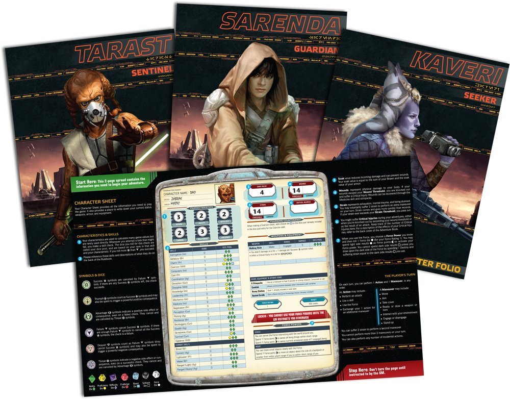 Star Wars Force And Destiny RPG: Spiriti Selvaggi (Savage Spirits) - Libro Sorgente Per Cercatori In Inglese - 3