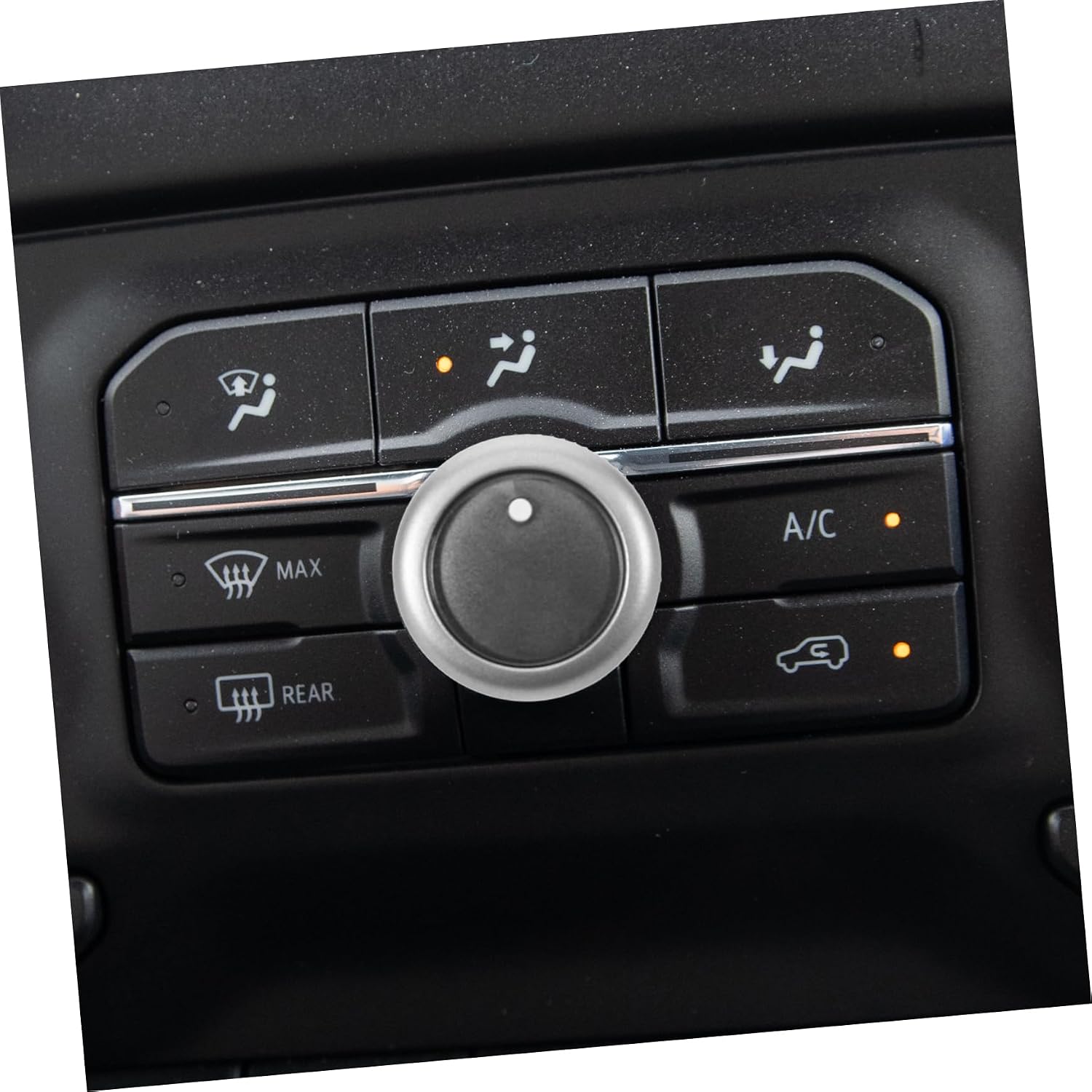GLEAVI Air Conditioning Knob Cover for Rotary Control Elegant Design for Interior Car Accessory Precise Air Conditioning Temperature Control