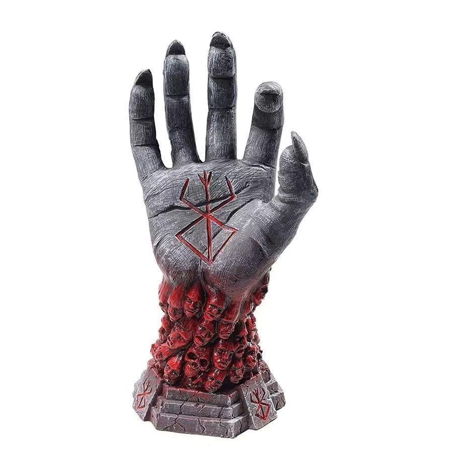 Figura de mano de Diablo, estatua de Dios, Halloween, anime, adorno de mano, estatua de Berserker, para decoración del hogar, coleccionable, regalo de juguete, decoración del hogar