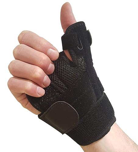 Thumb Brace Thumb Férula CMC Férula de pulgar Spica alivio del dolor de artritis del pulgar y soporte para el pulgar Muñequera y estabilizador de