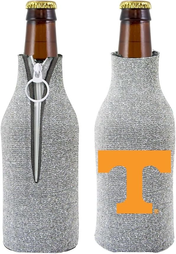 Kolder NCAA Tennessee Glitter Bottle Coolie, One Size, Multicolor