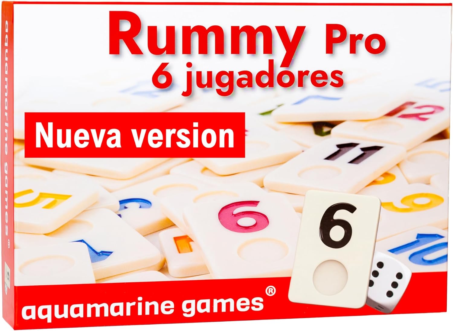 #Juegodemesa Rummy Pro (6 jugadores) por 15,49€ ¡¡29% de descuento!!