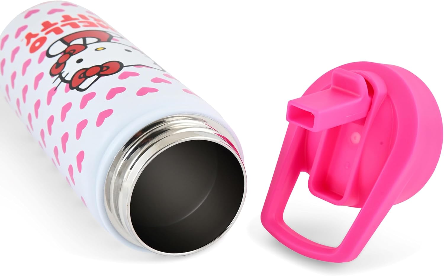 Fast Forward Sanrio Hello Kitty Insulated Stainless Steel Water Bottle | 20 Oz Insulated Water Bottle | Kids Water Bottle Thermos for Girls, Boys, Unisex, C6VAC13FN - Image 3
