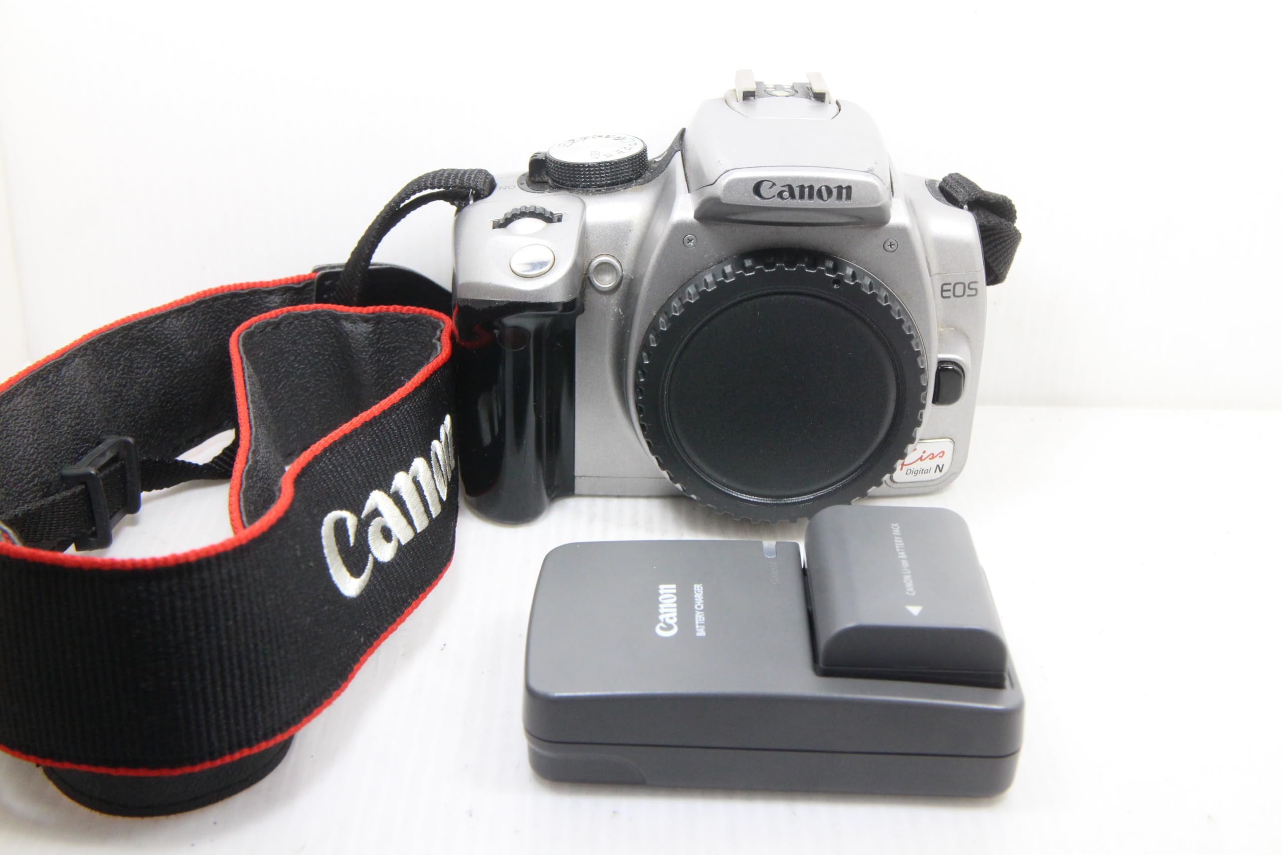 Amazon | Canon EOS KISS デジタル N シルバー ボディ 0128B001