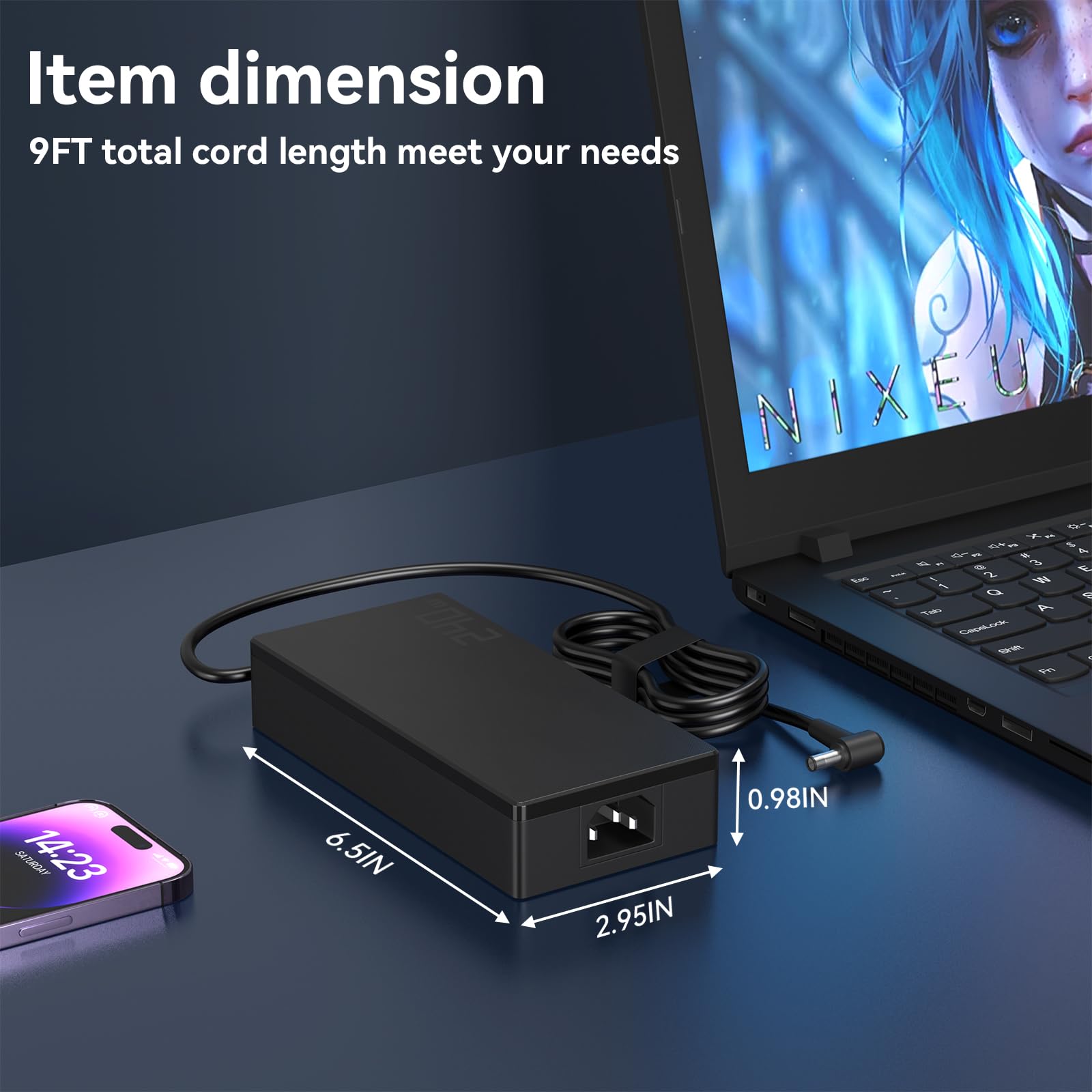 240W lader voedingsadapter voor Asus TUF Gaming A15 A16 A17 F15 F16 F17 FA507N FA506N FA607PV FA707N FA706IH FX707ZC FX607JV FX507 ROG Zephyrus G16 G14 lader