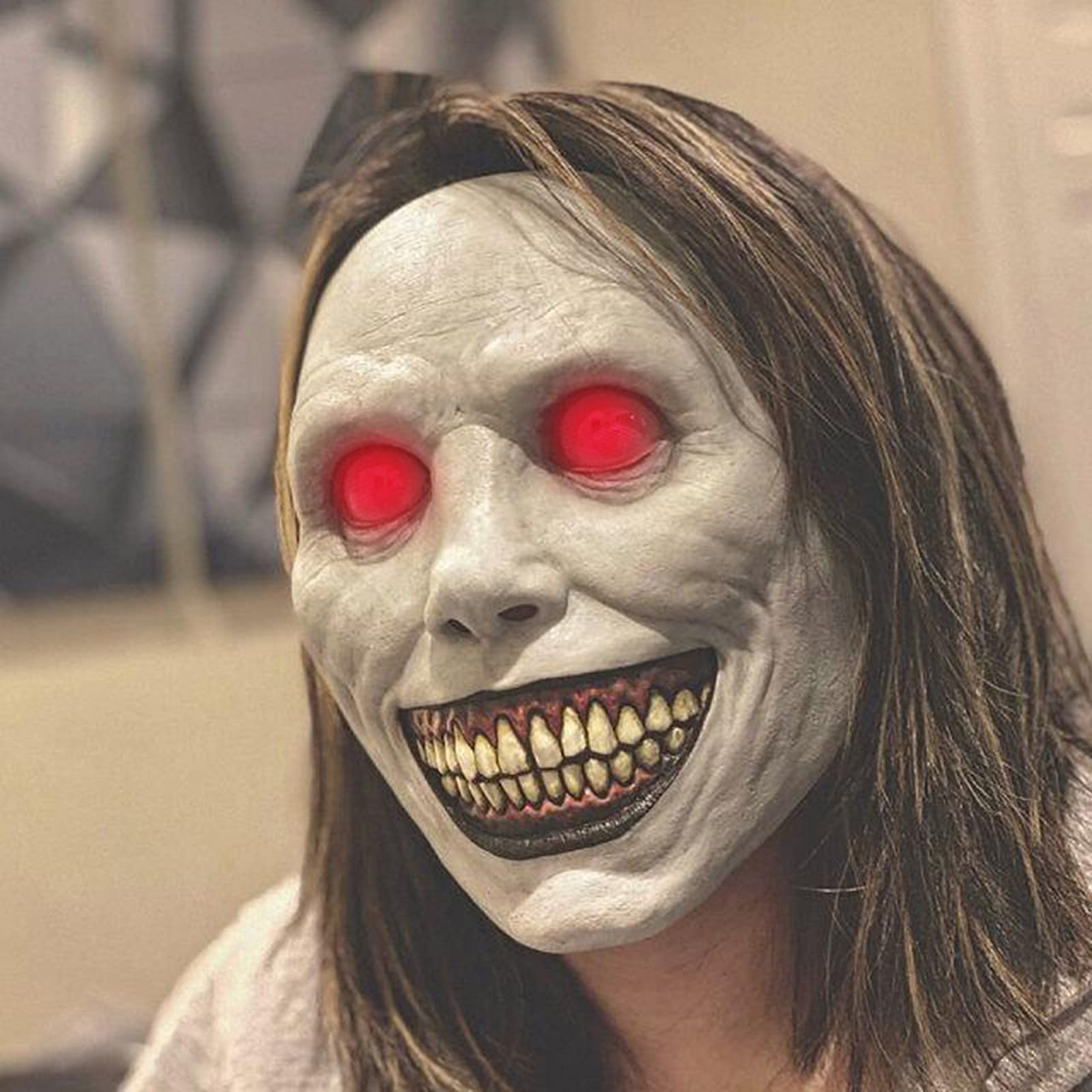Halloween Exorcist Smile Mask - Image 4