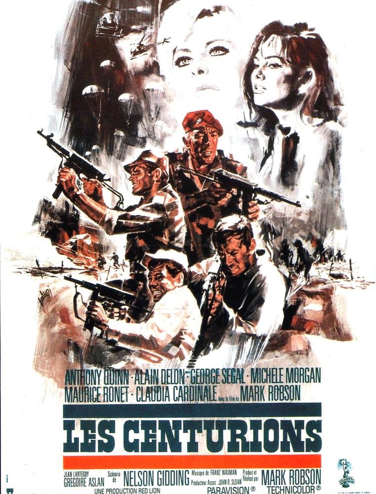 Les Centurions Les centurions [Blu-ray] [FR Import]: Amazon.de: Quinn, Anthony, Delon,  Alain, Cardinale, Claudia, Robson, Mark, Quinn, Anthony, Delon, Alain: DVD  & Blu-ray