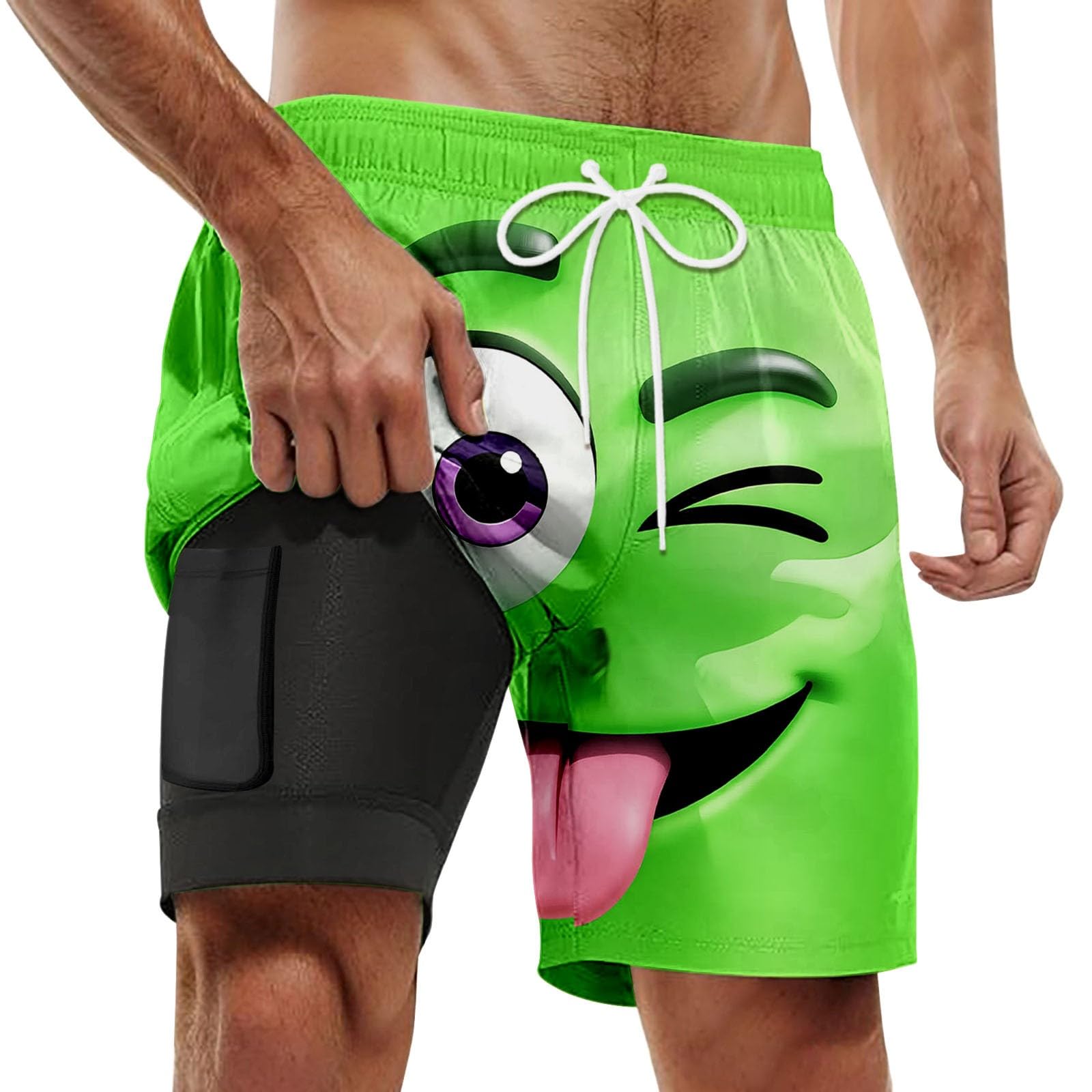 Generico Costume Uomo Mare Costume da Bagno Uomo Pantaloncini da Spiaggia con Disegno Marino, Perfetti per Piscina E Mare – Comodi E di Tendenza