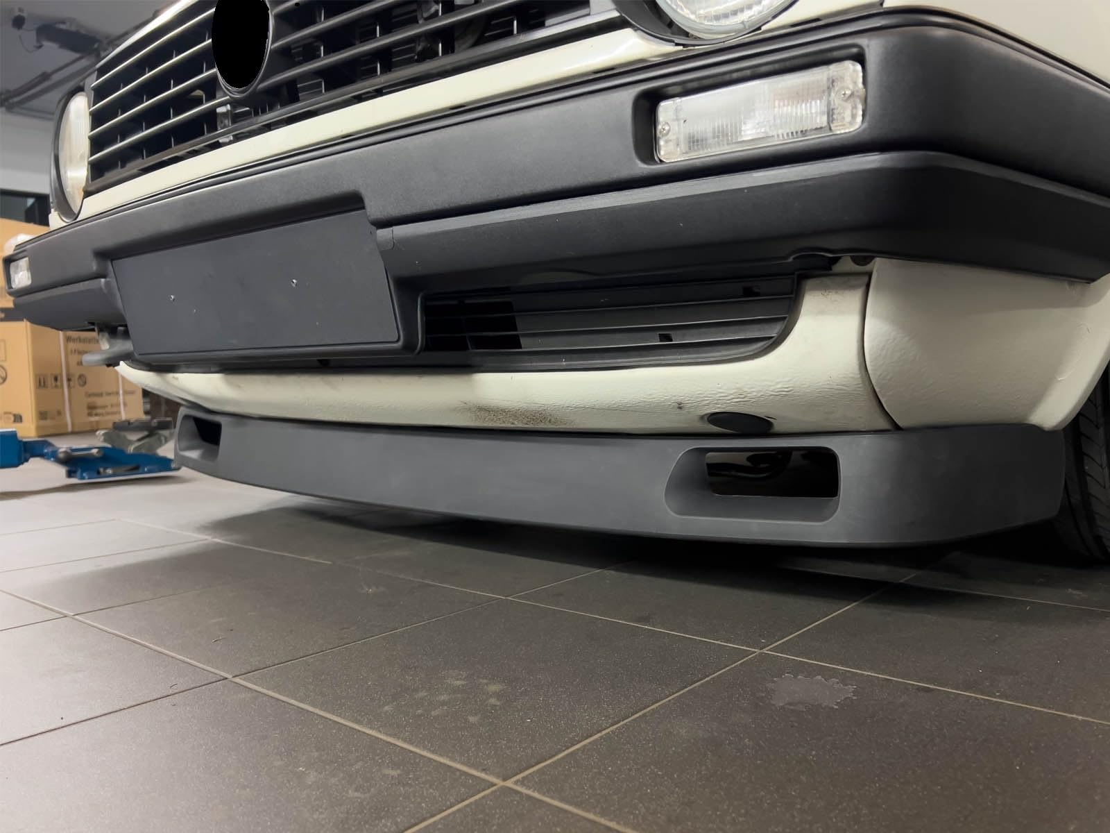 Front Spoiler Lippe Frontschürze Frontlippe passend für VW Golf 2 Jetta 2 GTI 16V Optik