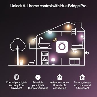 Philips Hue OmniGlow Micro LED Strip Light, 9.8ft, 1-Pack