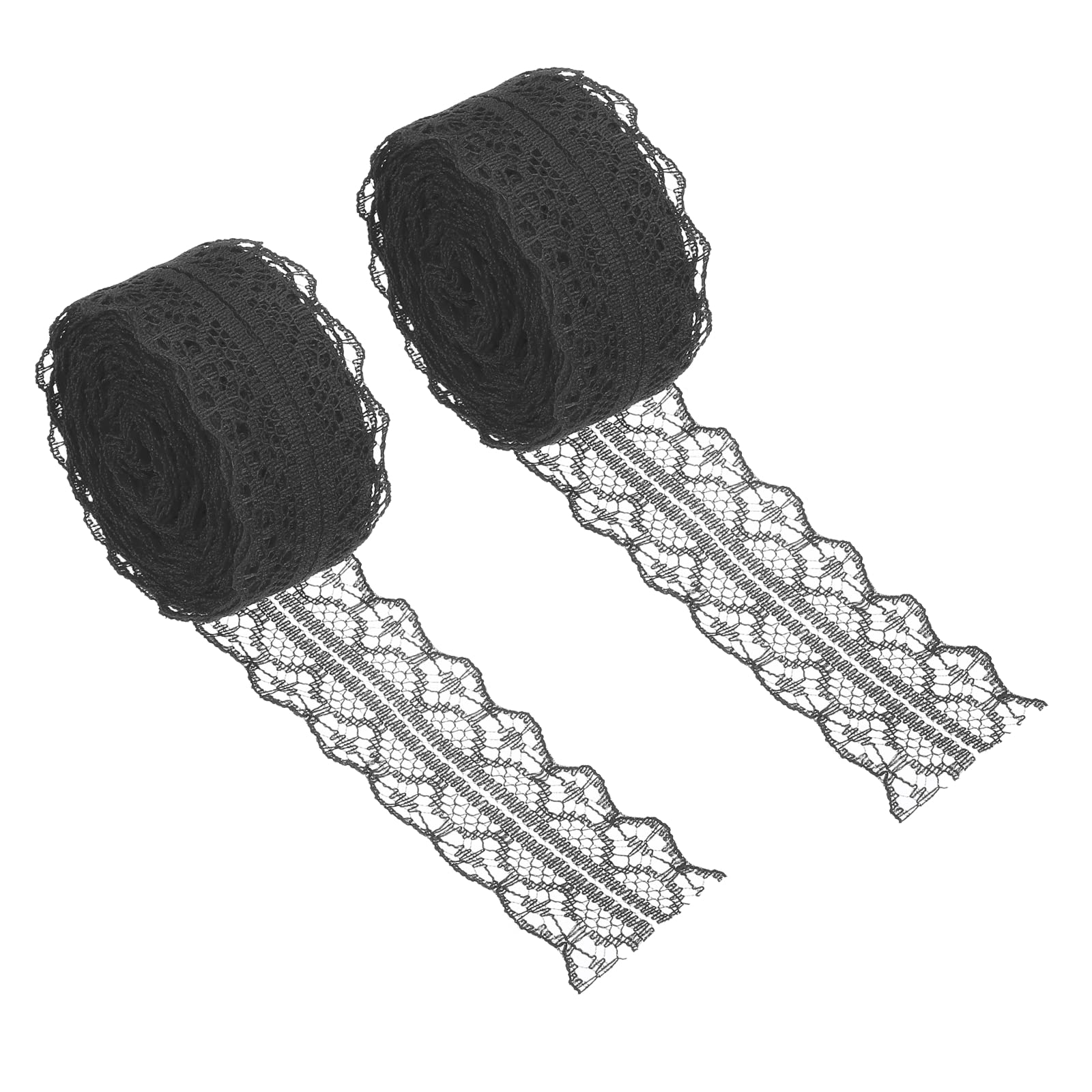 PATIKIL 1.2 Inch x 11 Yards Lace Trim Ribbon