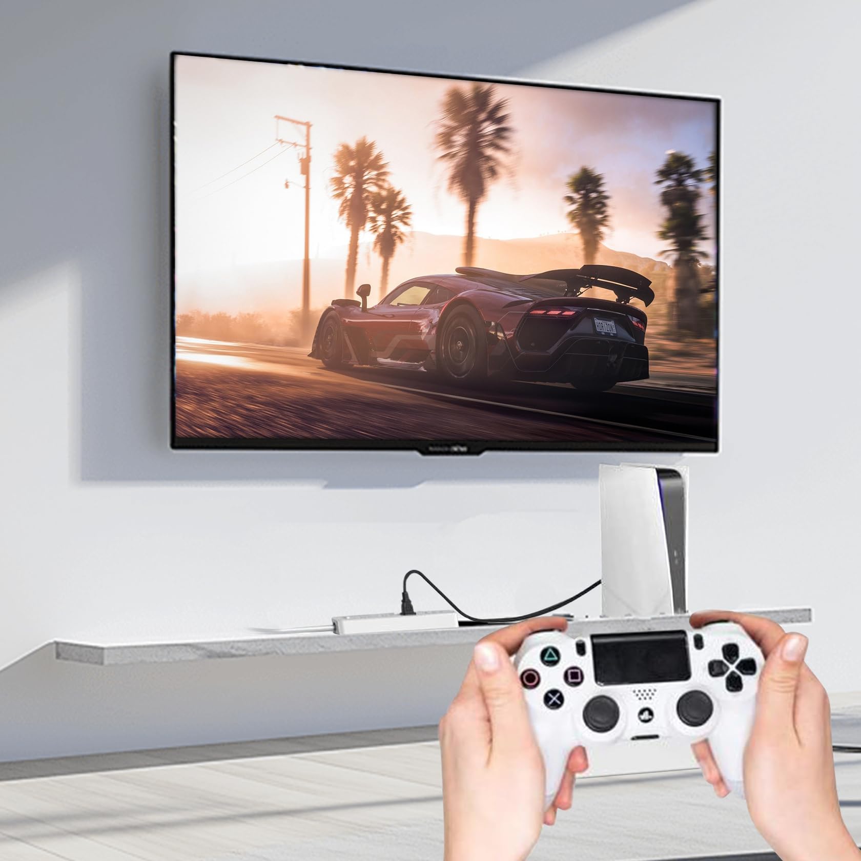 AC Power Cord Outlet Socket Cable Plug for UN32EH5300FXZA UN40EH5300 LED-LCD Smart TV — view 6