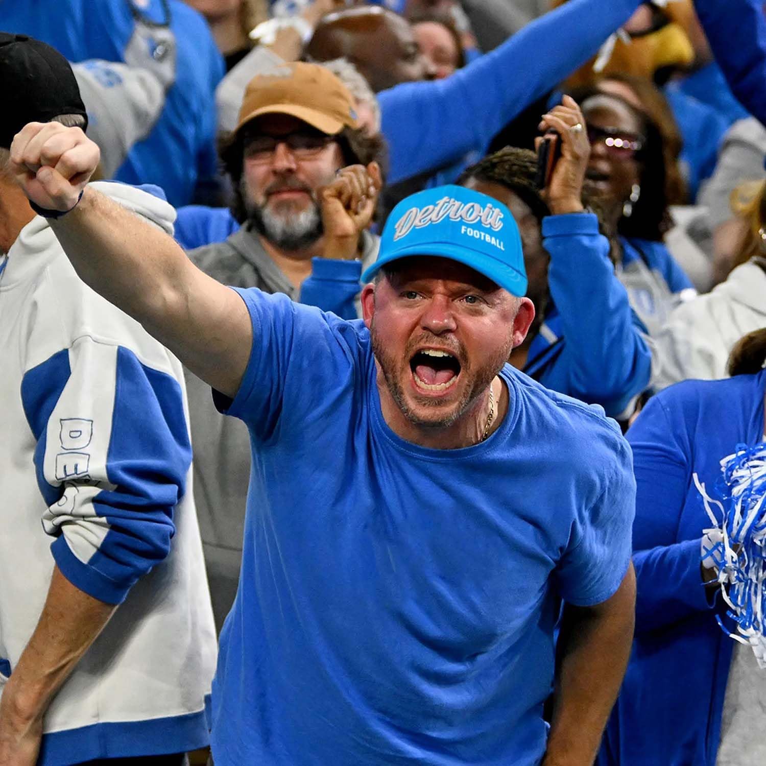 Football Team Cotton Baseball Cap, Embroidered Sports Fan Baseball Caps for Men Women, Football Hat Gifts Merch Gear Suff - Image 5