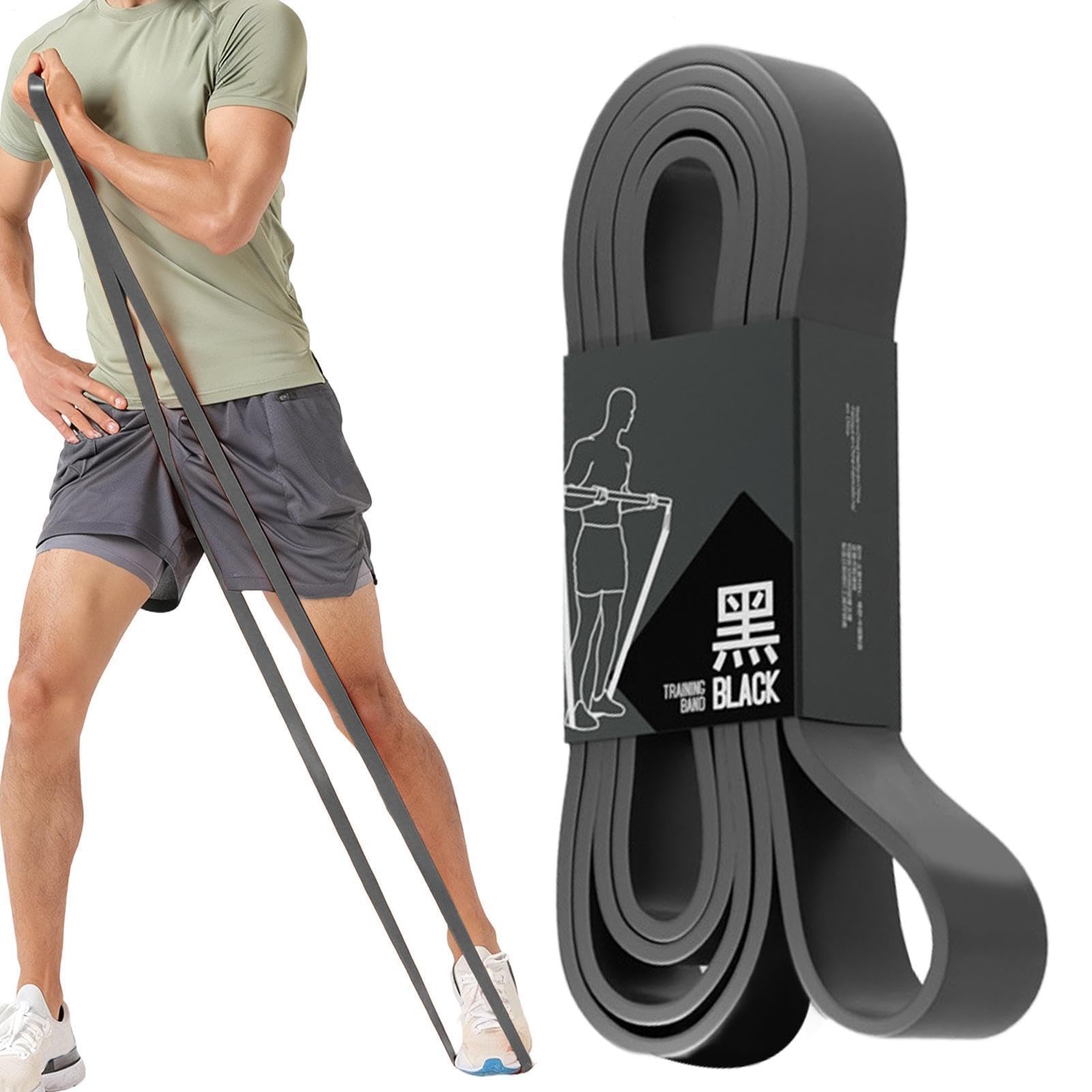 Paski oporowe do podciągania - wytrzymałe taśmy treningowe TPE do treningu siłowego - 3 poziomy (9 kg, 16 kg, 39 kg) - guma do ćwiczeń dla mężczyzn i kobiet