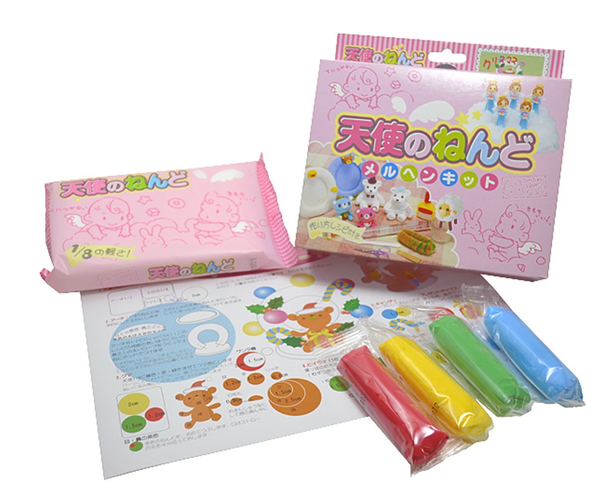 Amazon | 中部電磁器工業 CEC 紙粘土 天使のねんど キットBOX メルヘン