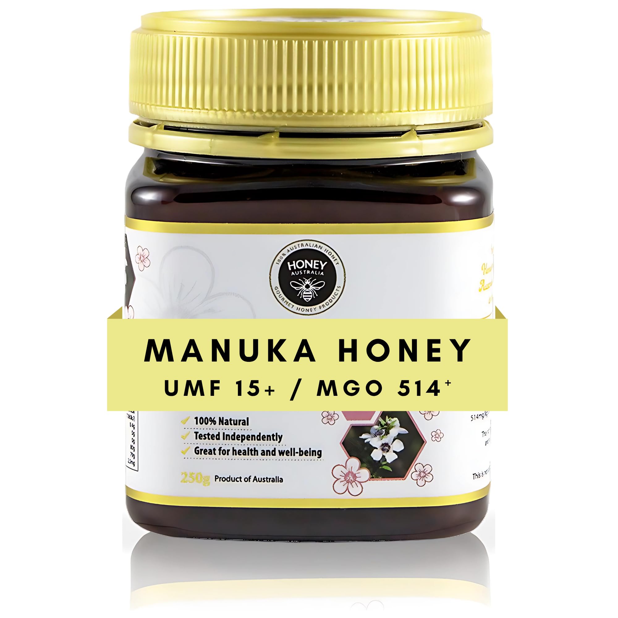 Honey Australia Raw Manuka Honey UMF 15+