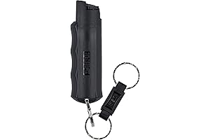 SABRE Red Pepper Spray Keychain Self Defense for Women