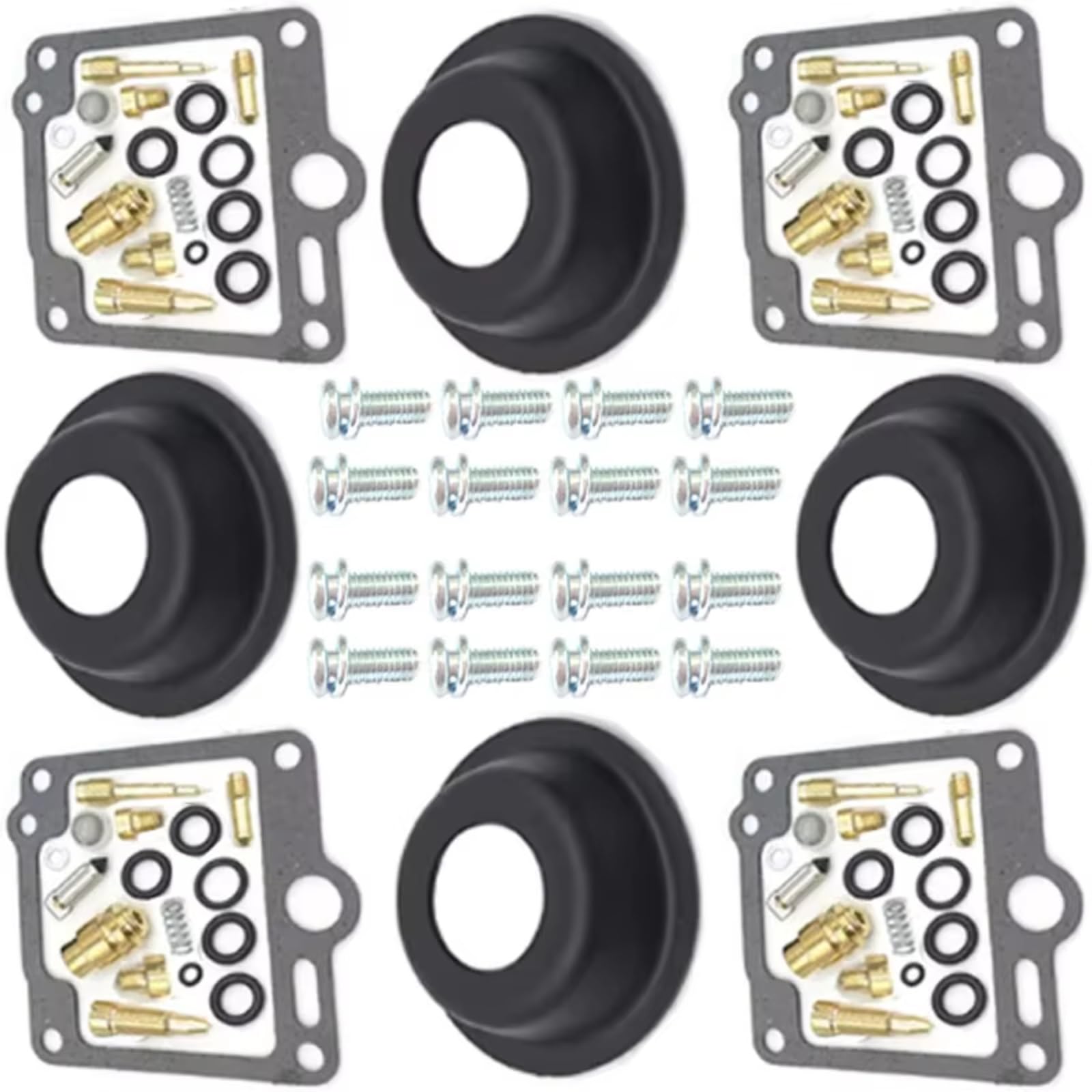 Kit Reparación Carburador Kit Reparación Carburador Motocicleta para XJ900F XJR1300 para XJR1200 XJ 900 XJR 1200 1300 Cilindro Flotante Diafragma Copa Aceite Jets Flotantes | Set 2