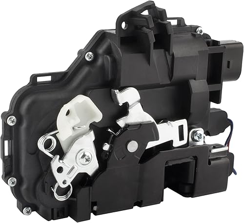 Miniatura 5 de BOXI Cerradura de puerta y actuador de bloqueo delantero izquierdo lado del conductor para Volkswagen VW 1998-2010 Beetle 1999-2006 Golf 2006-2009