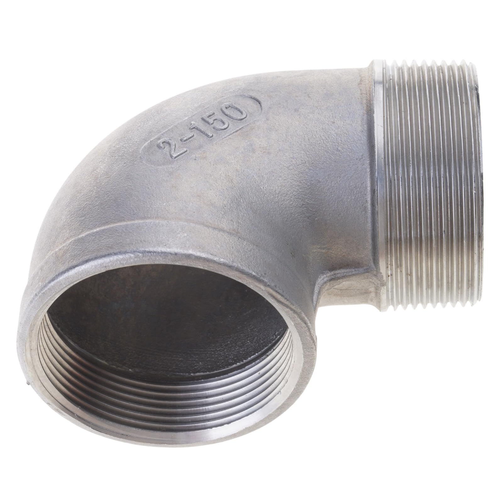 Msioytog Men's Multicolor Professional 2 Inch 90 Degree Steel Elbow Fitting Erosion Resistant Plumbing Fitting For Pipe Systems Installations Stainless Steel Plumbing Elbow For Contractors